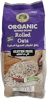 Organic Larder Whole Grain Rolled Oats, 500 g, Purple