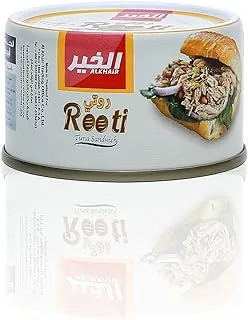 Alkhair Tuna Roti Sandwich , 80g - Pack of 1