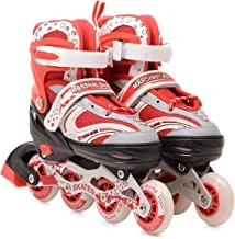 Marshal Inline Roller Skates, Red - 38-41