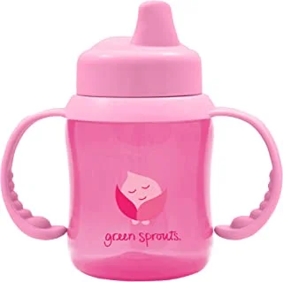 Non-Spill Sippy Cup-Pink-6/12Mo