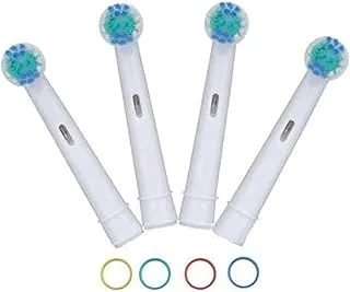 Dental Care Replacement Brush Heads For Oral-B Vitality Eb17-4 Electric Toothbrush, Pack Of 4