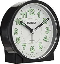 ساعة منبه من كاسيو Tq-228-1Df ، أبيض / أسود