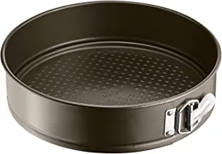 TEFAL Spring Form Baking Mold | Easygrip 27 cm round baking tray | Carbon Steel | 2 Years Warranty | J1626344