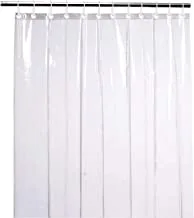 Heart Home PVC Transparent 0.30 MM AC Door Curtain(Width-54 Inches X Height-84 Inches) 7 Feet - CTHH7421
