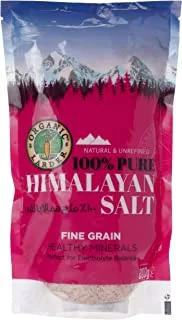 Organic Larder 100% Pure Himalayan Salt, 800 G, Pink
