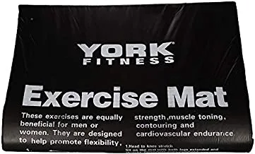 York Fitness York-60225 Tri-Fold Exercise Mat, Multi Color