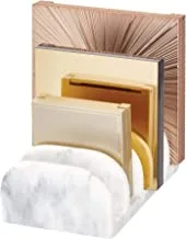 iDesign Dakota Makeup Palette Storage 5 Compartments for Bathroom, Countertop, Vanity, 6