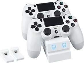 Venom PlayStation 4 Twin Charge Docking Station - White (PS4)