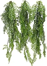 YATAI Artificial Fern Leaf Hanging Bunch Flowers Spray Artificial Wall Plants Wholesale Fake Flowers Plastic Plant for Home Indoor Outdoor Wall Decoration Wedding Décor – Artificial Hanging Plants (4)