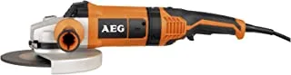 Aeg Ws 24 230V 2400W Large Angle Grinder, Orange/Silver