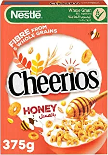 Nestle Honey Cheerios Breakfast Cereal Pack, 375g