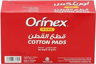 Orinex Cotton Pads Paper Box 50 G