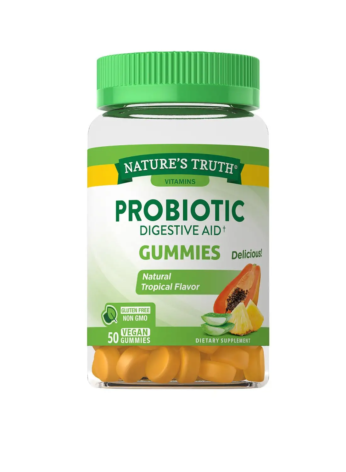 Nature's Truth Probiotic Digestive Aid†, 50 Vegan Gummies