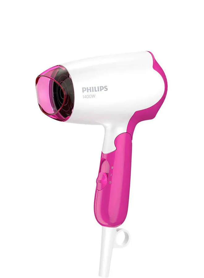 Philips Drycare Essential Hair Dryer BHD003/03 Pink/White