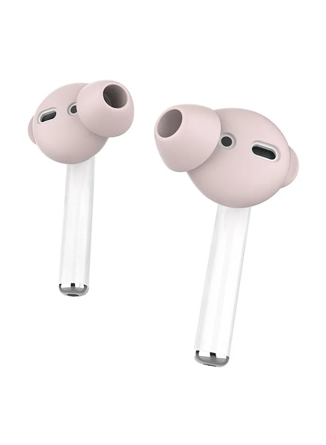 سماعات الأذن الرياضية PROMATE المضادة للانزلاق لأجهزة AirPods باللون الوردي