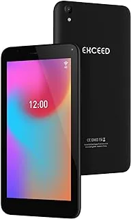 Exceed EX7X4 Plus 32GB 2GB RAM Single SIM 4G LTE/Wi-Fi Tablet, 7-Inch Screen, Black