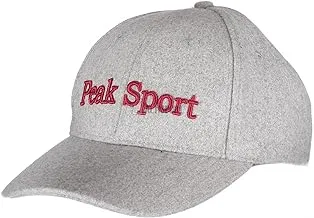 قبعة رياضية للجنسين من Peak M183100، رمادي متوسط