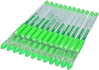 Artline ARBNEGB-1700FGR Softline Gel Pen 12-Pieces, 0.7 mm Tip Size, Fluoro Green