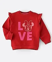 Minnie Mouse Sweatshirt for Infant Girls - Red, 12-18months