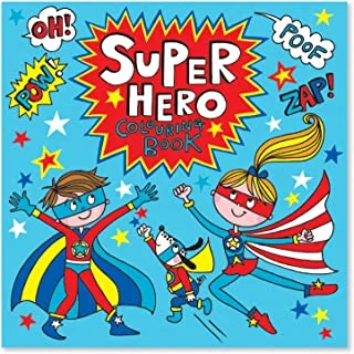 Rachel Ellen Super Hero Colouring Book