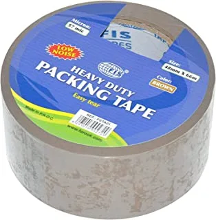 Fis fsta01 heavy duty packing tape, 57 micron, 48 mm x 66 mm size