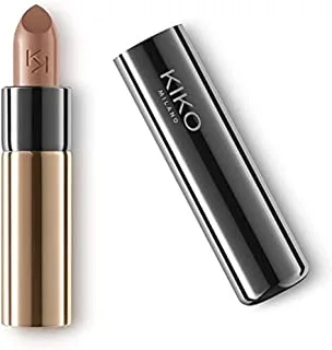 KIKO Milano Gossamer Emotion Creamy Lipstick 136 | Bold, Creamy Lipstick, 136 Sesame Crunch 1 Count (Pack of 1)