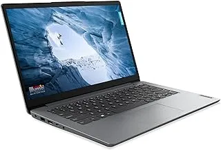 Lenovo Laptop, Ideapad 1 14IAU7, 82QC005EAD, Laptop, Intel Core i3, 14Inches, 4 GB RAM, Integrated Graphics, Windows 11 Home OS, English Keyboard, Cloud Grey