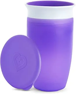 Munchkin - Miracle 360° Sippy Cup with Lid 1pk 10oz - Purple