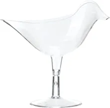 Hotpack Bird Shaped Plastic Cups 6-Pieces, Clear