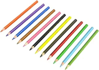 Adel ALCK-510104 Jumbo Trio Colour Pencils 36-Pieces