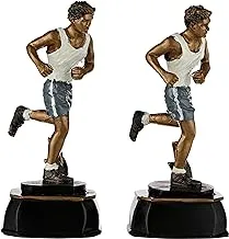 Leader Sport VAR3D Athletics Figure Trophy, 16 cm Size