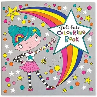 Rachel Ellen Girls Rule Colouring Book, 12 Pages