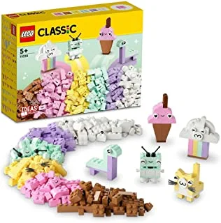 مجموعة ألعاب البناء LEGO® Classic Creative Pastel Fun 11028 (333 قطعة)