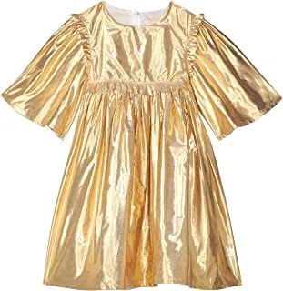 Meri meri angel dress for age 5-6, gold