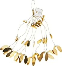 Talking Tables Botanical Mistletoe Metal Hanging Decoration, 25 cm Size, Gold