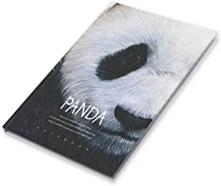 حزمة من 5 دفاتر ملاحظات ذات غلاف صلب ، 96 ورقة A5 Panda Design 4 -FSNBHCA596-PAN4