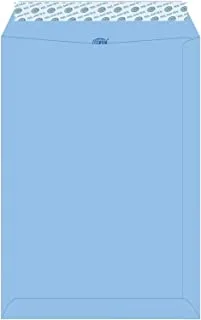 FIS FSEE1027PBBL50 100 GSM Peel and Seal Paper Envelope Set 50-Pieces, 324 mm x 229 mm Size, Blue