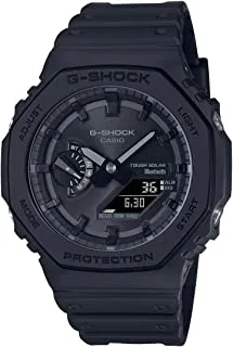 Casio G-Shock, Analog-DigitaL Watch for Men's, Black, Black, strap