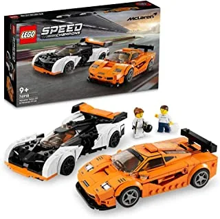 LEGO® Speed ChampionsMcLaren Solus GT & McLaren F1 LM 76918 Building Toy Set (581 Pieces)