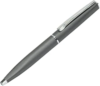 FIS FSBP-61BK 0.7 mm Ballpoint Pen, Grey Body/Black Ink