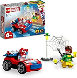 LEGO Marvel Spider-Man's Car and Doc Ock Set, Official Spiderman x LEGO Building Blocks Set, Age 4+ 10789 (48 pieces)