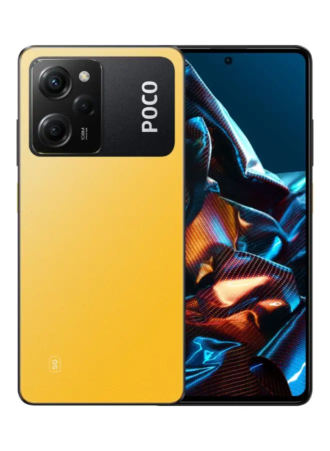 Xiaomi Poco X5 Pro Dual SIM Yellow 8GB RAM 256GB 5G - Global Version