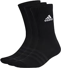 adidas unisex-adult Cushioned Crew Socks 3 Pairs Socks