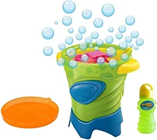 PJ Power Joy Bubble Fun Bubble Fountain Lights Up With 4oz Bubble Solution, Battery Operated