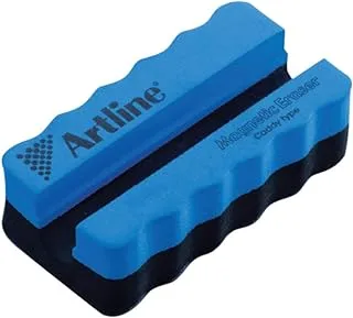 Artline Caddy Type Magnetic White Board Eraser, Blue
