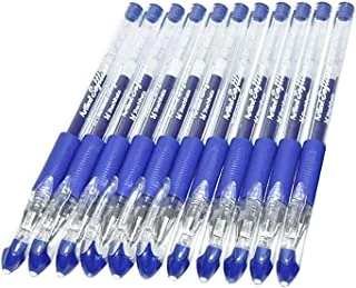 Artline ARBNEGB-1500BL Softline Gel Pen 12-Pieces, 0.5 mm Tip Size, Blue