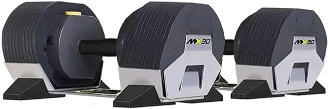 First Degree Fitness MX-30 Adjustable Dumbbells Set