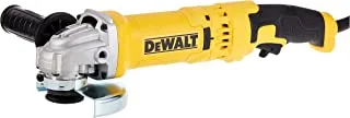 DeWalt 125mm 1500W Angle Grinder Rattail, Yellow/Black - DWE4277-B5, 3 Years Warranty