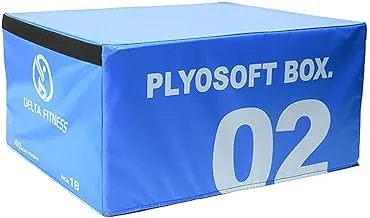 Delta Fitness Soft Plyo Box, 45 cm Size
