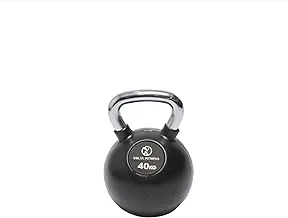 Delta Fitness Rubber Kettlebell, 40 Kg Each